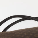 LOUIS VUITTON Monogram Idylle Ballad PM Tote Bag Dark Brown M40573 Auth 144172-14