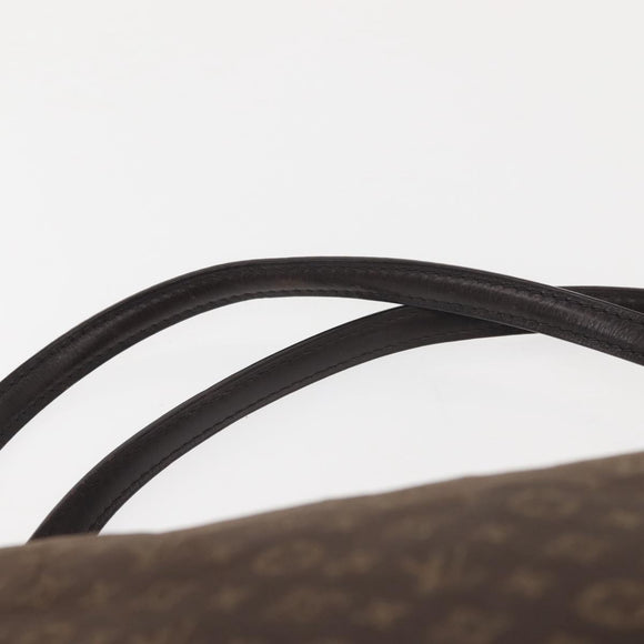 LOUIS VUITTON Monogram Idylle Ballad PM Tote Bag Dark Brown M40573 Auth 144172