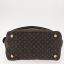 LOUIS VUITTON Monogram Idylle Ballad PM Tote Bag Dark Brown M40573 Auth 144172-5