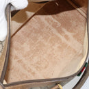 GUCCI GG Supreme Web Sherry Line Boston Bag PVC Beige Gold 40 02 007 Auth 144173-11