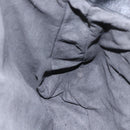 GUCCI Bamboo Shoulder Bag Leather Black Gold Auth 144177-20