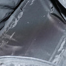 PRADA Boston Bag Nylon Black Silver Auth 144179-18