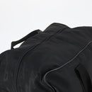 PRADA Boston Bag Nylon Black Silver Auth 144179-6