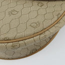 Christian Dior Honeycomb Canvas Shoulder Bag PVC Beige Auth 144185-10