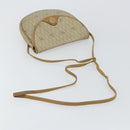 Christian Dior Honeycomb Canvas Shoulder Bag PVC Beige Auth 144185-7