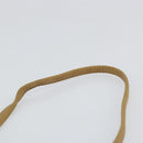 Christian Dior Honeycomb Canvas Shoulder Bag PVC Beige Auth 144185-8