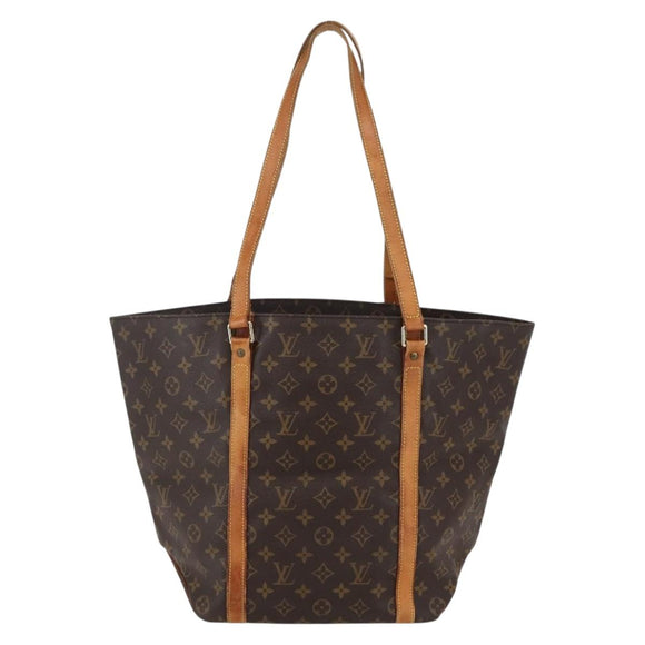 LOUIS VUITTON Monogram Sac Shopping Tote Bag M51108 LV Auth 144190