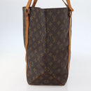 LOUIS VUITTON Monogram Sac Shopping Tote Bag M51108 LV Auth 144190-4