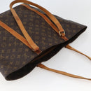 LOUIS VUITTON Monogram Sac Shopping Tote Bag M51108 LV Auth 144190-6