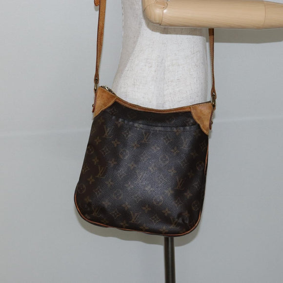 LOUIS VUITTON Monogram Odeon PM Shoulder Bag M56390 LV Auth 144198