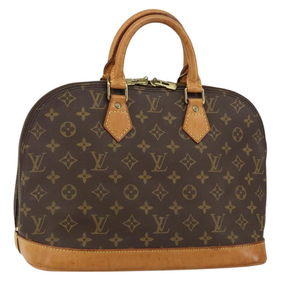 LOUIS VUITTON Monogram Alma Hand Bag M51130 LV Auth 144200