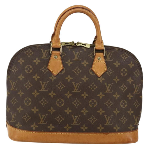 LOUIS VUITTON Monogram Alma Hand Bag M51130 LV Auth 144200