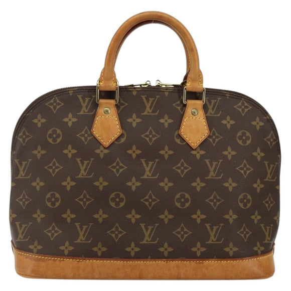LOUIS VUITTON Monogram Alma Hand Bag M51130 LV Auth 144200