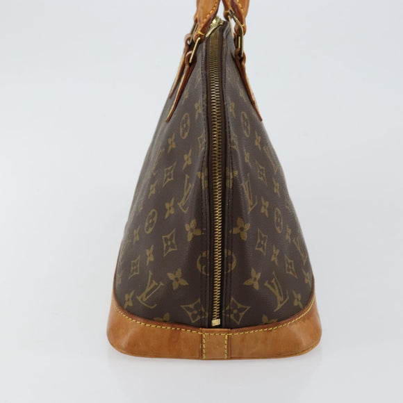LOUIS VUITTON Monogram Alma Hand Bag M51130 LV Auth 144200