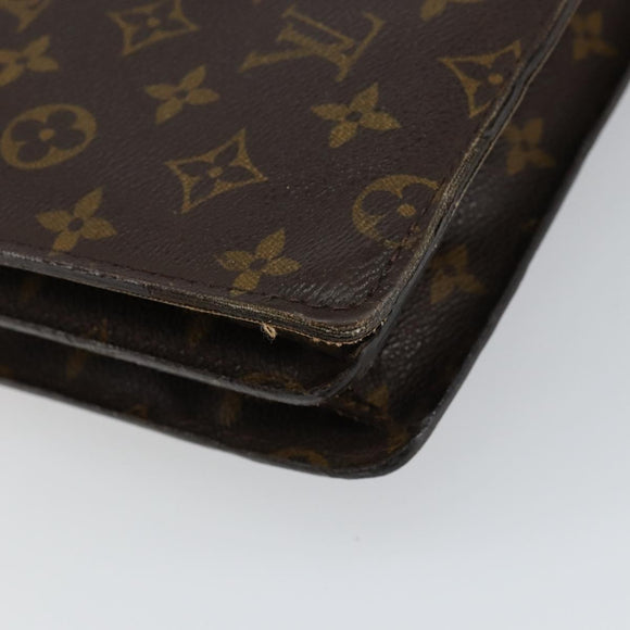 LOUIS VUITTON Monogram Serviette Conseiller Briefcase M53331 LV Auth 144202