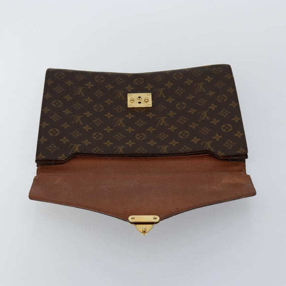 LOUIS VUITTON Monogram Serviette Conseiller Briefcase M53331 LV Auth 144202