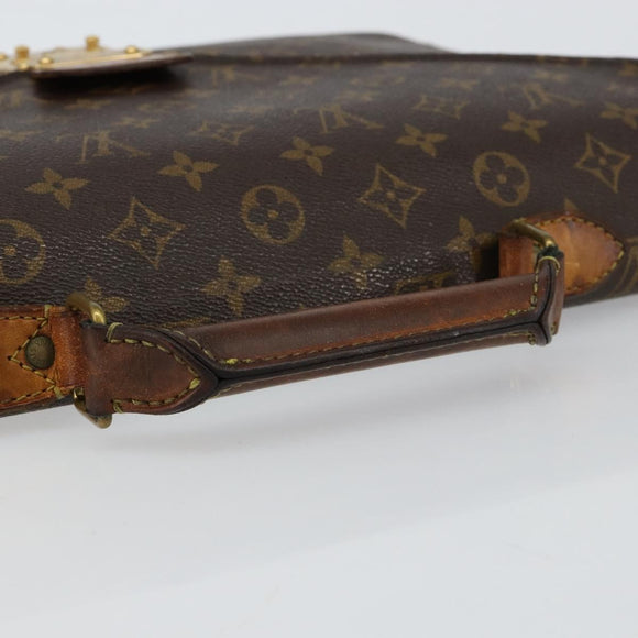 LOUIS VUITTON Monogram Serviette Conseiller Briefcase M53331 LV Auth 144202