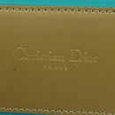 Christian Dior Maris Pearl Hand Bag Nylon Turquoise Blue Silver Auth 144208-10