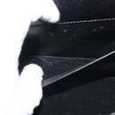 Christian Dior Hand Bag Leather Black Gold Auth 144209-12