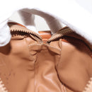 CELINE Macadam Canvas Shoulder Bag PVC Beige Gold Auth 144212-21