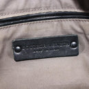 BOTTEGA VENETA INTRECCIATO Clutch Bag Leather Black Auth 144213-17