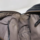 BOTTEGA VENETA INTRECCIATO Clutch Bag Leather Black Auth 144213-19