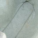 HERMES Fourre Tout Hand Bag Canvas 2Set Gray Black Auth 144215-9