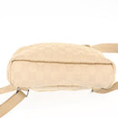GUCCI GG Canvas Backpack Beige Silver 003 0242 Auth 144218-5
