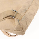 GUCCI GG Canvas Backpack Beige Silver 003 0242 Auth 144218-18