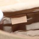 GUCCI GG Canvas Backpack Beige Silver 003 0242 Auth 144218-22