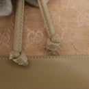 GUCCI GG Canvas Shoulder Bag Pink Gold 001 86 0533 Auth 144220-9