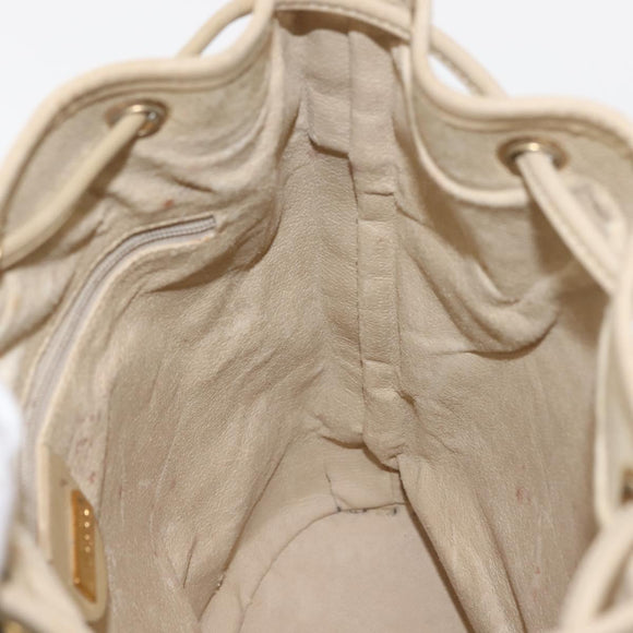 GUCCI GG Canvas Shoulder Bag Pink Gold 001 86 0533 Auth 144220