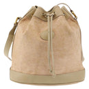 GUCCI GG Canvas Shoulder Bag Pink Gold 001 86 0533 Auth 144220-13