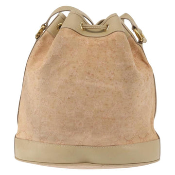 GUCCI GG Canvas Shoulder Bag Pink Gold 001 86 0533 Auth 144220 - 0