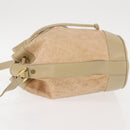 GUCCI GG Canvas Shoulder Bag Pink Gold 001 86 0533 Auth 144220-4