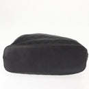 GUCCI GG Canvas Shoulder Bag Black Silver 106242 Auth 144224-6