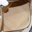 GUCCI GG Supreme Web Sherry Line Boston Bag PVC Beige Gold 40 02 006 Auth 144227-18