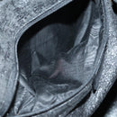 GUCCI Bamboo Shoulder Bag Suede 2way Black Gold 001 1577 Auth 144229-20