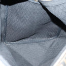 FENDI Zucca Canvas Boston Tas PVC Zwart Bruin Auth 144233-20