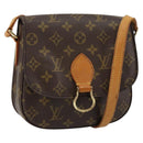 LOUIS VUITTON Monogram Saint Cloud MM Shoulder Bag M51243 LV Auth 144235-1