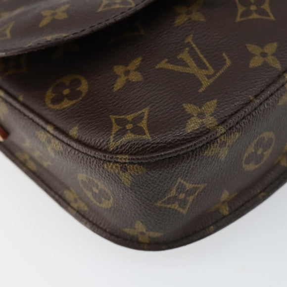LOUIS VUITTON Monogram Saint Cloud MM Shoulder Bag M51243 LV Auth 144235