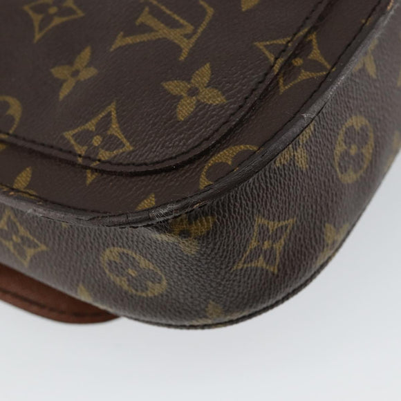LOUIS VUITTON Monogram Saint Cloud MM Shoulder Bag M51243 LV Auth 144235