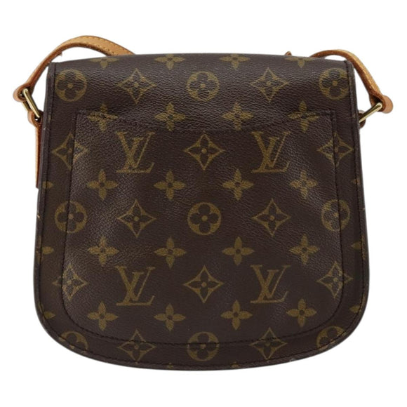 LOUIS VUITTON Monogram Saint Cloud MM Shoulder Bag M51243 LV Auth 144235