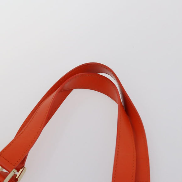 LOUIS VUITTON Epi Plage Lagoon Bay Hand Bag Orange M92264 LV Auth 144245