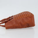 BOTTEGA VENETA INTRECCIATO Hand Bag Leather Brown Auth 144246-5