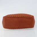 BOTTEGA VENETA INTRECCIATO Hand Bag Leather Brown Auth 144246-9