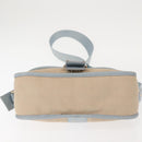 FENDI Zucca Canvas Shoulder Bag Beige Gold Auth 144250-6