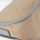 FENDI Zucca Canvas Shoulder Bag Beige Gold Auth 144250-16