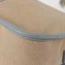 FENDI Zucca Canvas Shoulder Bag Beige Gold Auth 144250-17