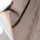 FENDI Zucca Canvas Shoulder Bag Beige Gold Auth 144250-10